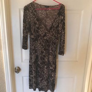 Faux Wrap Dress